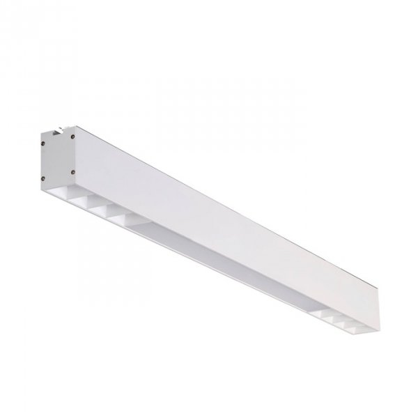 Minimalistyczny Plafon Sufitowy LED Biały CCT LINELIO 318 AZ5667 AZZARDO