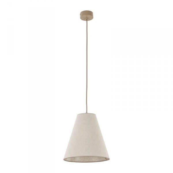 beżowa lampa wisząca abażurowa CONEA 11202 TK-LIGHTING