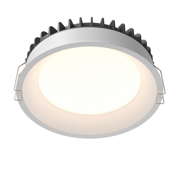 Okrągła Oprawa Wpuszczana Do Łazienki Downlight Okno Maytoni DL055-18W3-4-6K-W