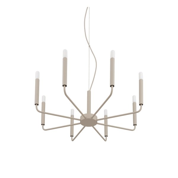 Nowoczesna lampa wisząca Żyrandol ORTO XIII 8xE14 Nowodvorski 12525