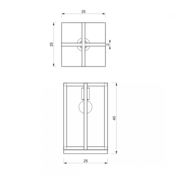 Lampka Stołowa Designerska ARNOLD MLP8565 MILAGRO