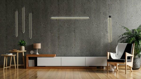 Nowoczesny Czarny Kinkiet Ścienny LED OMBRE 60 MSE010100243 MOOSEE
