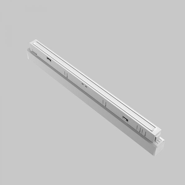 Ścieżka świetlna lampa szynowa LED minimalistyczna uniwersalna aluminium biała możliwość ściemniania Points MAYTONI TR031-4-18W3K-S-DS-W