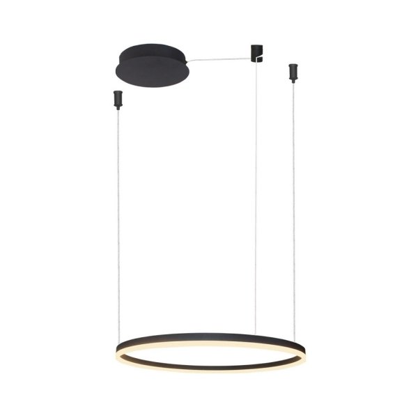 Lampa wisząca ring HALO PENDANT 100 CCT DIMM BK + REMOTE CONTROL AZ6475