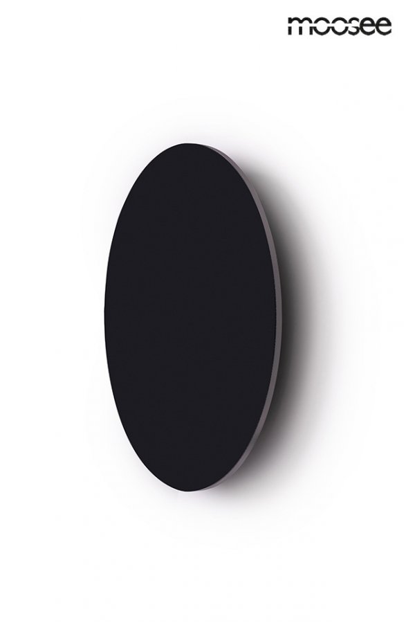 Nowoczesny Minimalistyczny Kinkiet Ścienny Czarny SHADOW MSE010100393 KING HOME
