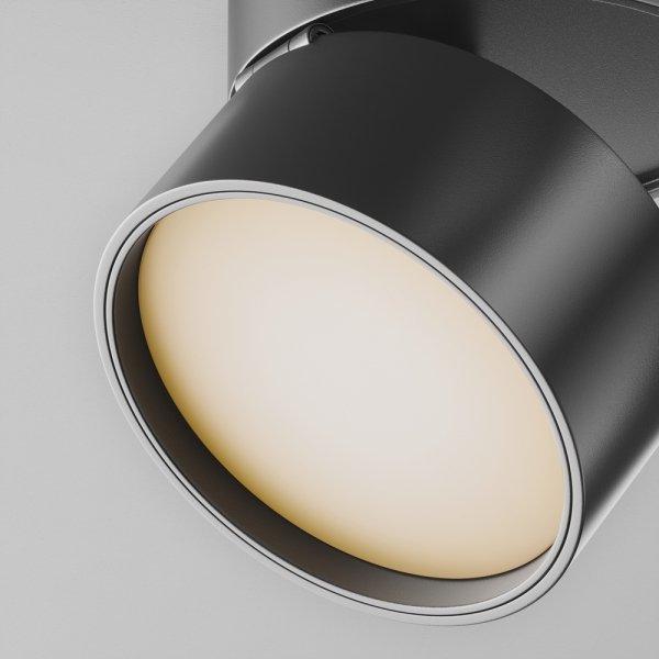  Ścieżka świetlna reflektor na szynoprzewodzie LED minimalistyczny aluminium czarny regulowany Onda MAYTONI TR007-1-12W2.7K-B-1