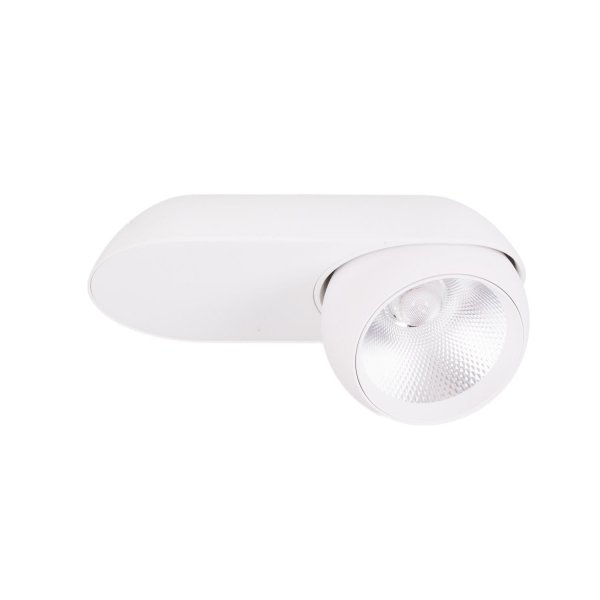 Lampa sufitowa plafon LED minimalistyczna nowoczesna podłużna regulowana biała aluminiowa Zeus C0263 MAXLIGHT 