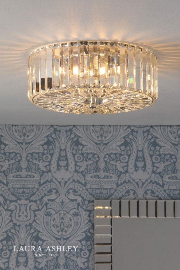 DUPLIKAT: Plafon Sufitowy Kryształowy LAURA ASHLEY FERNHURST LA3649007-Q DAR LIGHTING