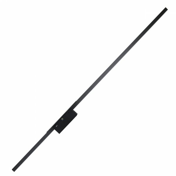 Nowoczesna lampa ścienna kinkiet LED listwa czarna minimalistyczna JAVA II BLACK 1439 TK-Lighting