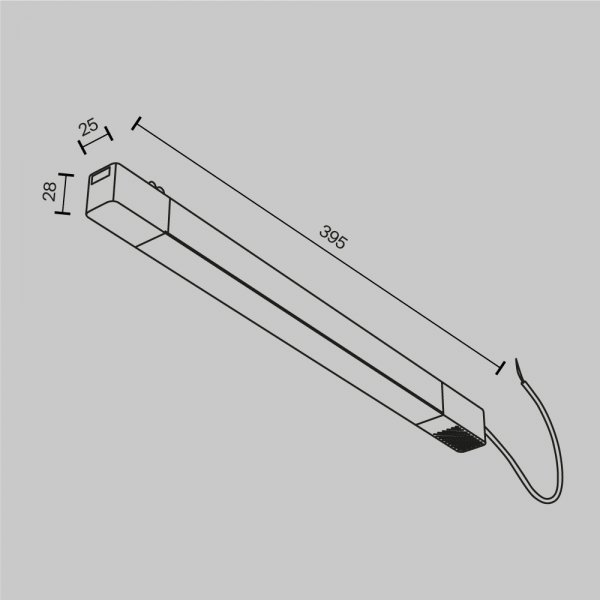 Zasilacz Do Szynoprzewodu Ultra Slim RADITY TRA084DR-200B-1 MAYTONI