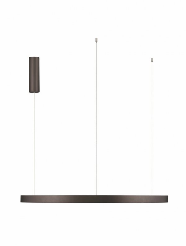 Nowoczesna Lampa Wisząca Brązowy Pierścień BARI LE44320 LUCES EXCLUSIVAS