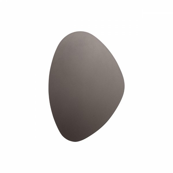 Kinkiet ścienny brązowy owalny minimalistyczny klasyczny uniwersalny podświetlający ścianę STONE 11320 TK-LIGHTING