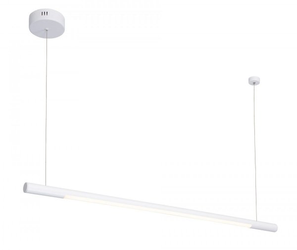 LAMPA WISZĄCA LED LISTWA MAXLIGHT ORGANIC HORIZON P0357 BIAŁA BELKA NAD STÓŁ