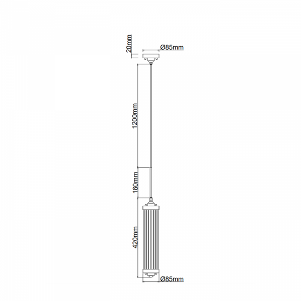 CHROMOWA LAMPA WISZĄCA GLAMOUR ORLICKI DESIGN FIATTO I CROMO 