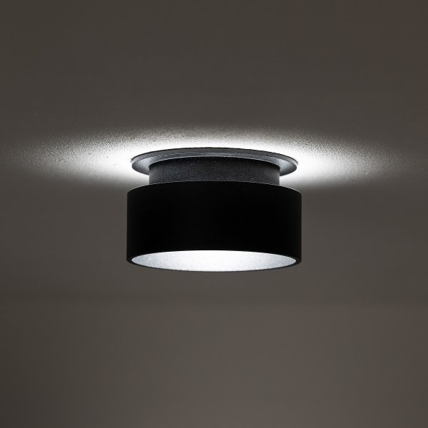 Czarna punktowa oprawa podtynkowa oczko Shine 11348 Nowodvorski Lighting
