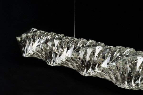 Kryształowa lampa wisząca glamour FLORENCE PENDANT DIMM GO Az6479 Azzardo 