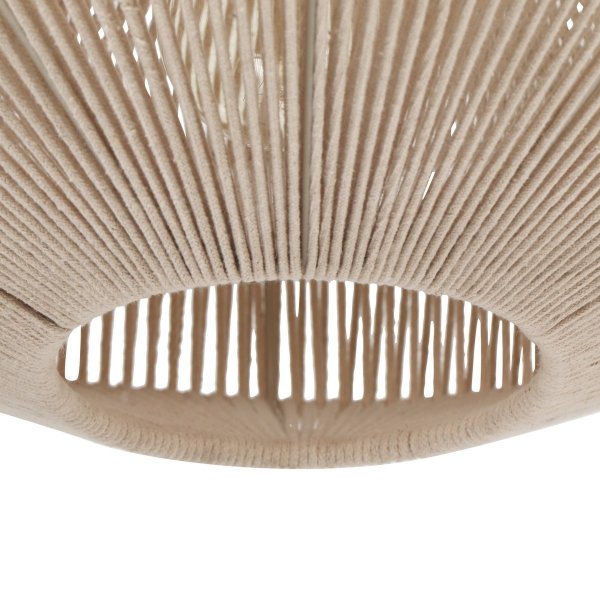 Bawełniana Beżowa Lampa Wisząca SVEA TRIO 364700144