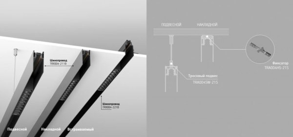 MAYTONI MAGNETIC TR013-2-20W4K-B REGULOWANA OPRAWA DO SZYNOPRZEWODU MAGNETIC LED 20W 4000K