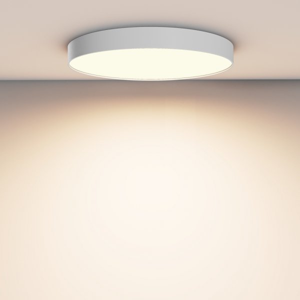  Lampa sufitowa LED nowoczesna aluminium biała ZON MAYTONI C032CL-90W3K-RD-W