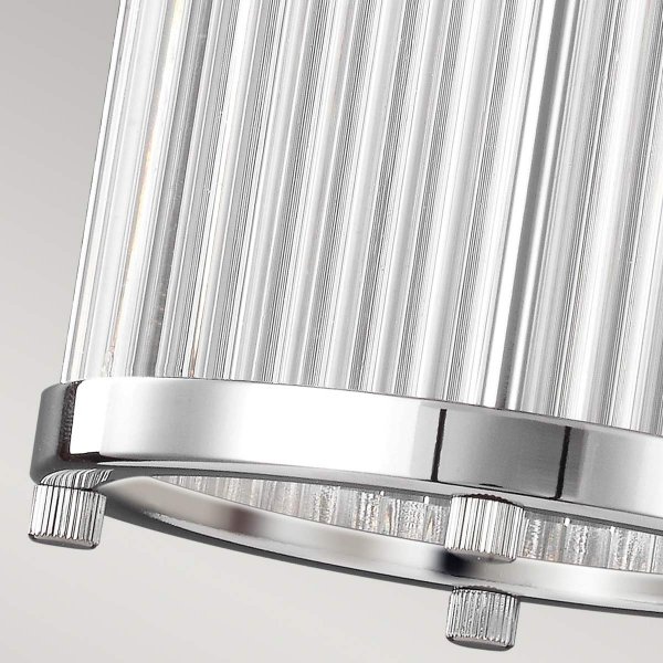 Łazienkowa lampa wisząca chrom retro Paulson FE-PAULSON-MP Feiss