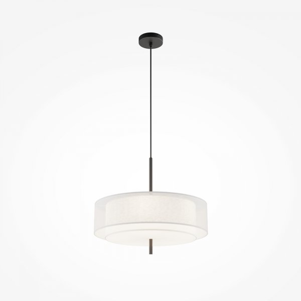 Lampa wisząca klasyczna minimalistyczna owalna metal biała do salonu sypialni BERGAMO MAYTONI MOD613PL-05W1