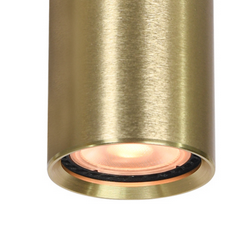 Nowoczesny Plafon Sufitowy Złota Tuba Metalowa LOPUS CLN-48930-S-GD ITALUX