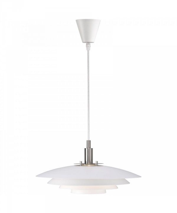 LAMPA WISZĄCA NORDLUX 39489901 METALOWA BIAŁA