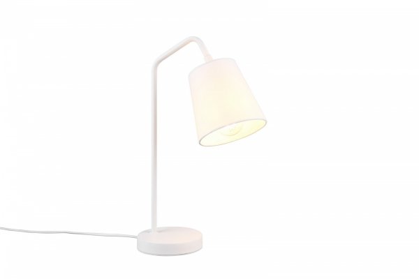  Biała Dekoracyjna Lampka Stołowa LED BUDDY R51721031 RL
