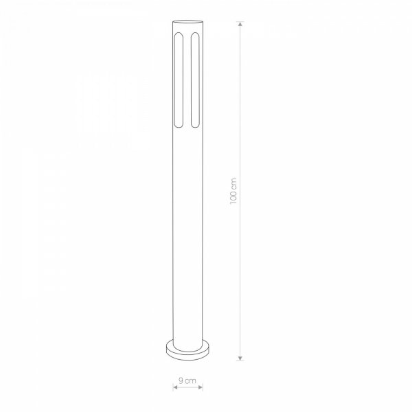 LAMPA ZEWNĘTRZNA STOJĄCA MEKONG I 4698