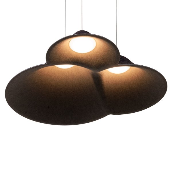 Designerska Lampa Wisząca Nowoczesna Czarny Klosz BELLMOND P0565 MAXLIGHT