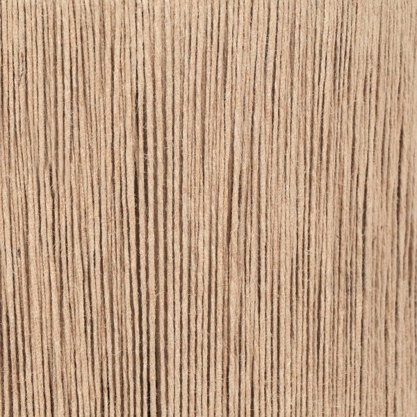 Nowoczesny plafon lampa sufitowa wykonana z juty beżowa uniwersalna minimalistyczna okrągła SMILLA 666800136 Trio