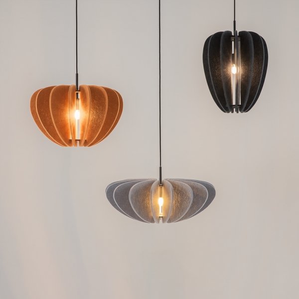  Lampa wisząca designerska nowoczesna aluminium czarna brąz nad stół do jadalni do salonu ozdobna Cambio MAYTONI MOD398PL-01BR 