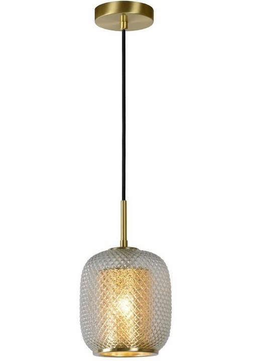 ZŁOTA LAMPA WISZĄCA SŁOIK W STYLU LOFT LAMPA DO SALONU 