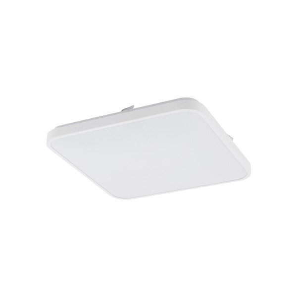 Biały kwadratowy Plafon Sufitowy Do Łazienki IP44 Nowodvorski Lighting AGNES SQUARE LED PRO white M 4000K 10992