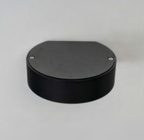 Dekoracyjna lampa elewacyjna na taras i fasadę kinkiet LED IP54 czarny Azzardo FIGARO WALL IP54 3000K BK AZ6826