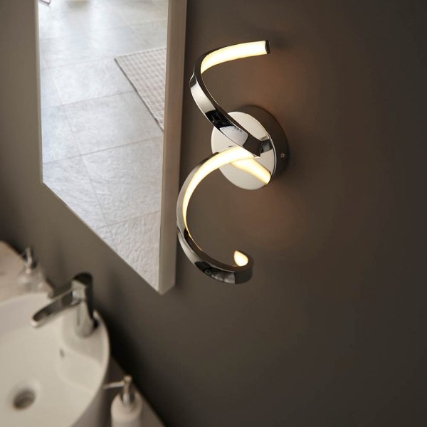 Nowoczesny Kinkeit Ścienny LED Chrom ASTRAL 96433 ENDON