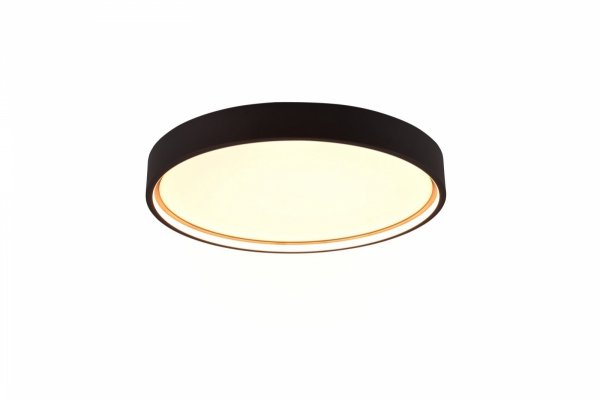 Czarny Nowoczesny Plafon LED Minimalistyczny Design DOHA 641310232 TRIO