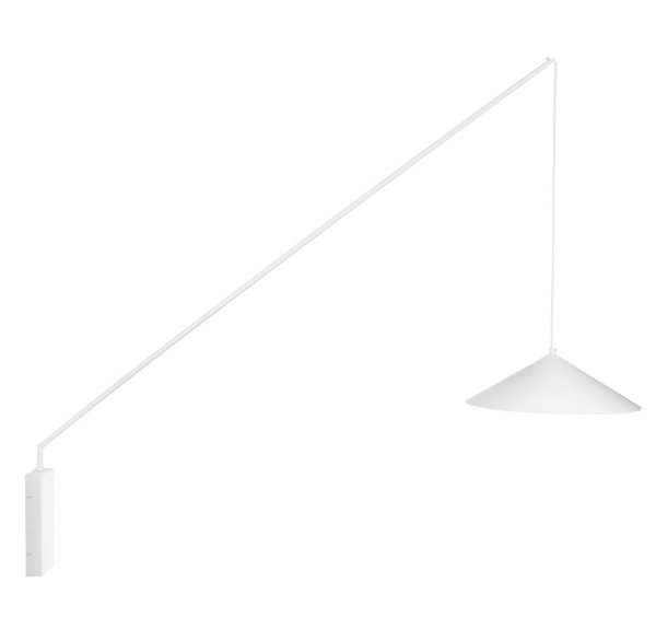 Kinkiet ścienny biały industrialny skandynawski nowoczesny minimalistyczny klasyczny regulowany SWING DI-AR-052-BC white Step Into Design