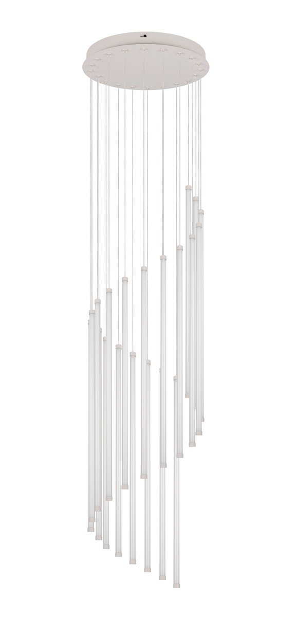 Lampa wisząca wielopunktowa tuby LED nowoczesna designerska uniwersalna dekoracyjna ściemnialna BAXTER 330632076 Trio