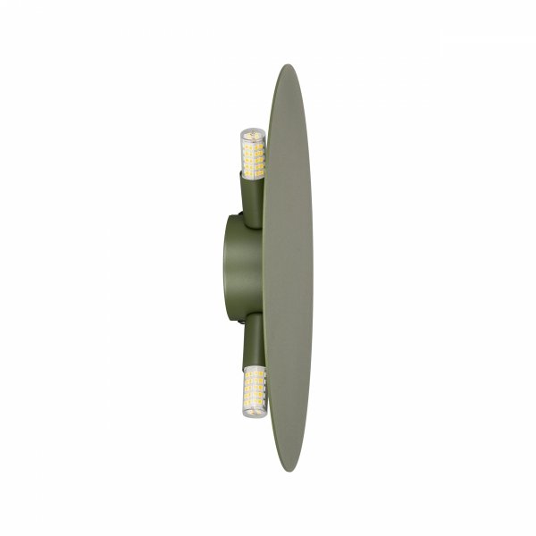 Nowoczesny minimalny kinkiet ścienny zielony okrąg ring styl loftowy LUNA GREEN 30cm 10957 TK-Lighting
