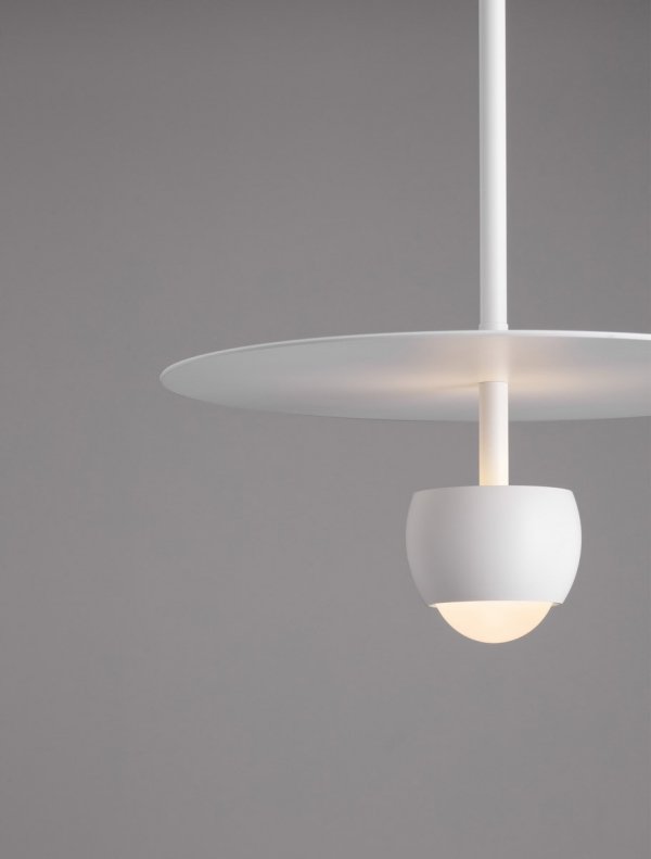 Elegancka lampa wisząca LED kolor biały BAILA LE44534 Luces Exclusivas