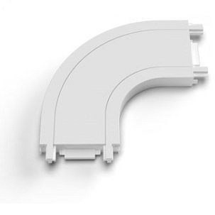 Białe Łączenie Do Szynoprzewodu Magnetycznego GAMMA TRACK MAGNETIC ROUND CORNER 90 AZ5327 AZZARDO