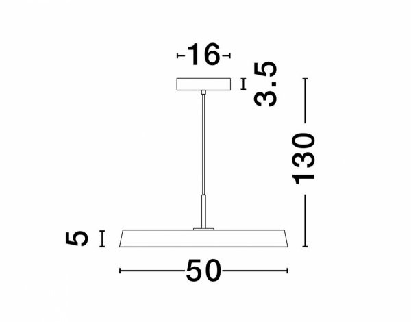Lampa wisząca CORUNA LE44430 Luces Exlusivas