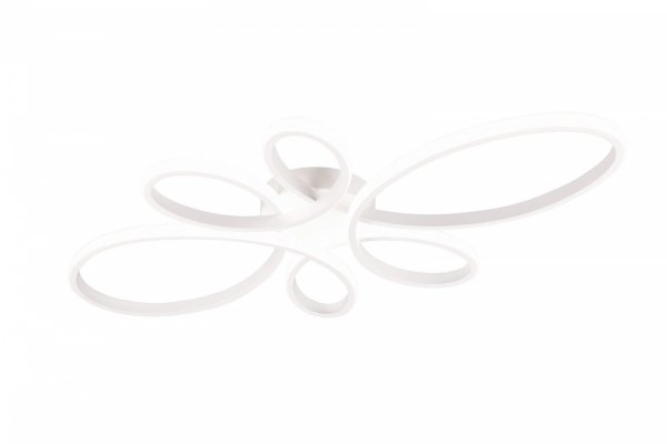 Nowoczesna Dekoracyjna Lampa Sufitowa Biały Plafon FLY 645619131 TRIO