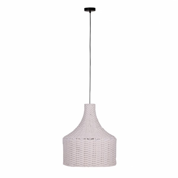 Lampa sufitowa bawełniana o wymiarach 46x46x50cm