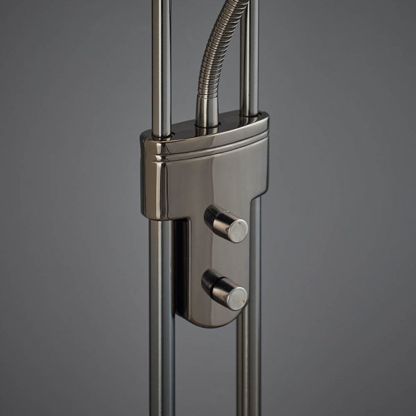 Designerska Lampa Podłogowa Nowoczesna Czarna ROME ROME-BC ENDON