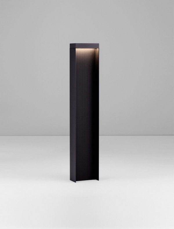Minimalistyczny słupek ogrodowy klasyczny LED aluminiowy kolor antracyt prostokątny IP65 ONZULIA LE75116 Luces Exclusivas