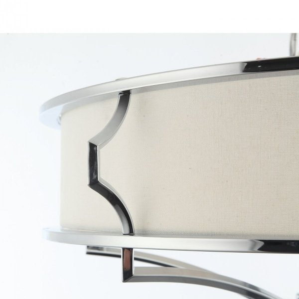 SREBRNA LAMPA SUFITOWA GLAMOUR ORLICKI DESIGN STESSO PL CROMO L ORLICKI DESIGN