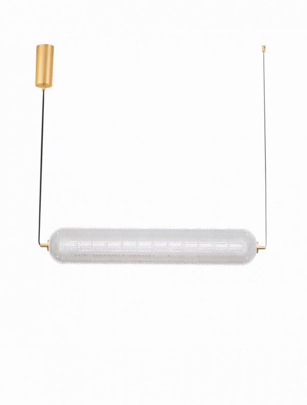Lampa Wisząca w Stylu Art Deco Złota Luces Exclusivas TIPUANI LE44627