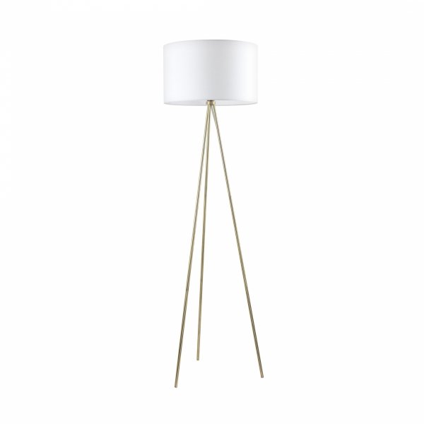 A4001-GLD CARA LAMPA PODŁOGOWA BIAŁA/WHITE